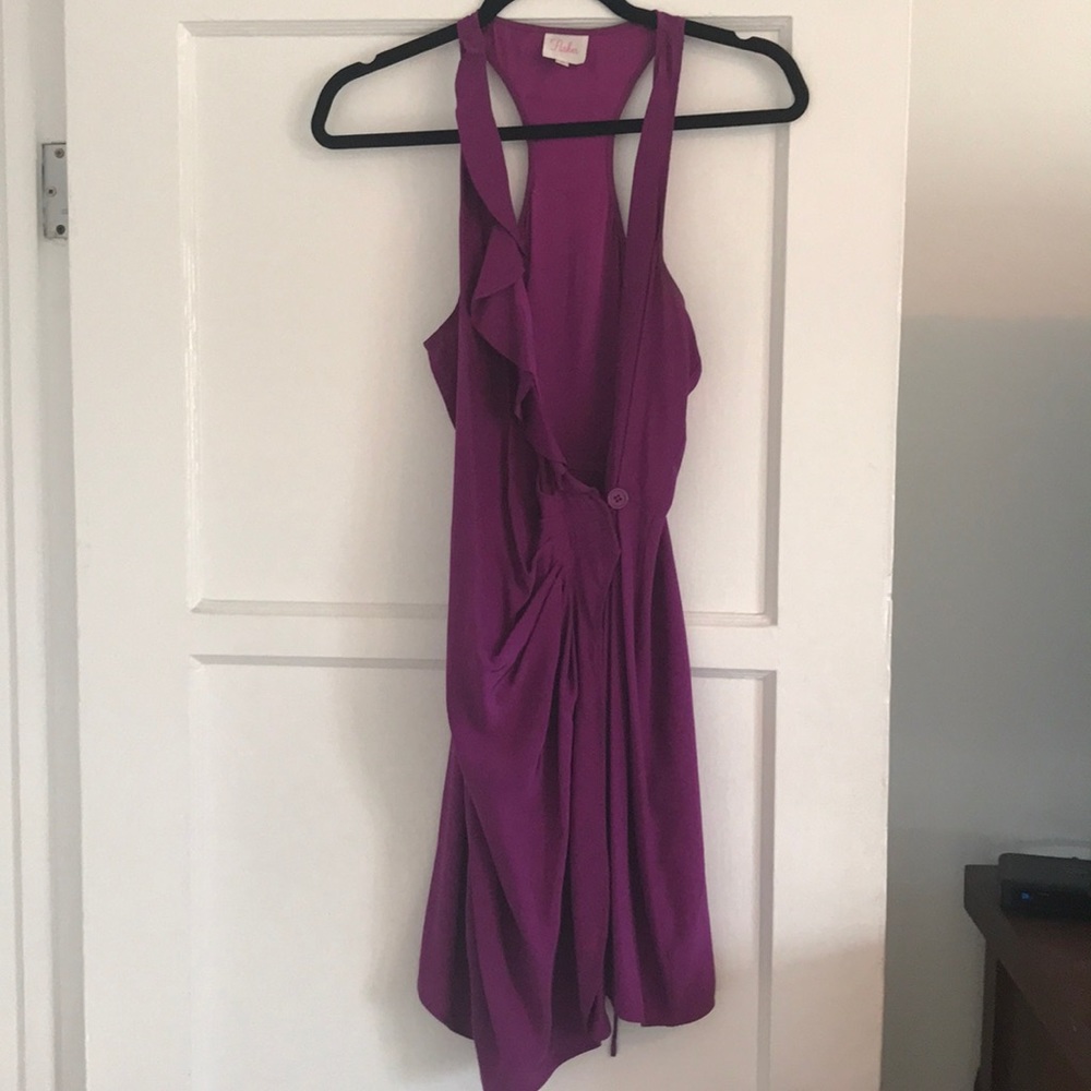Parker Silk Wrap Dress